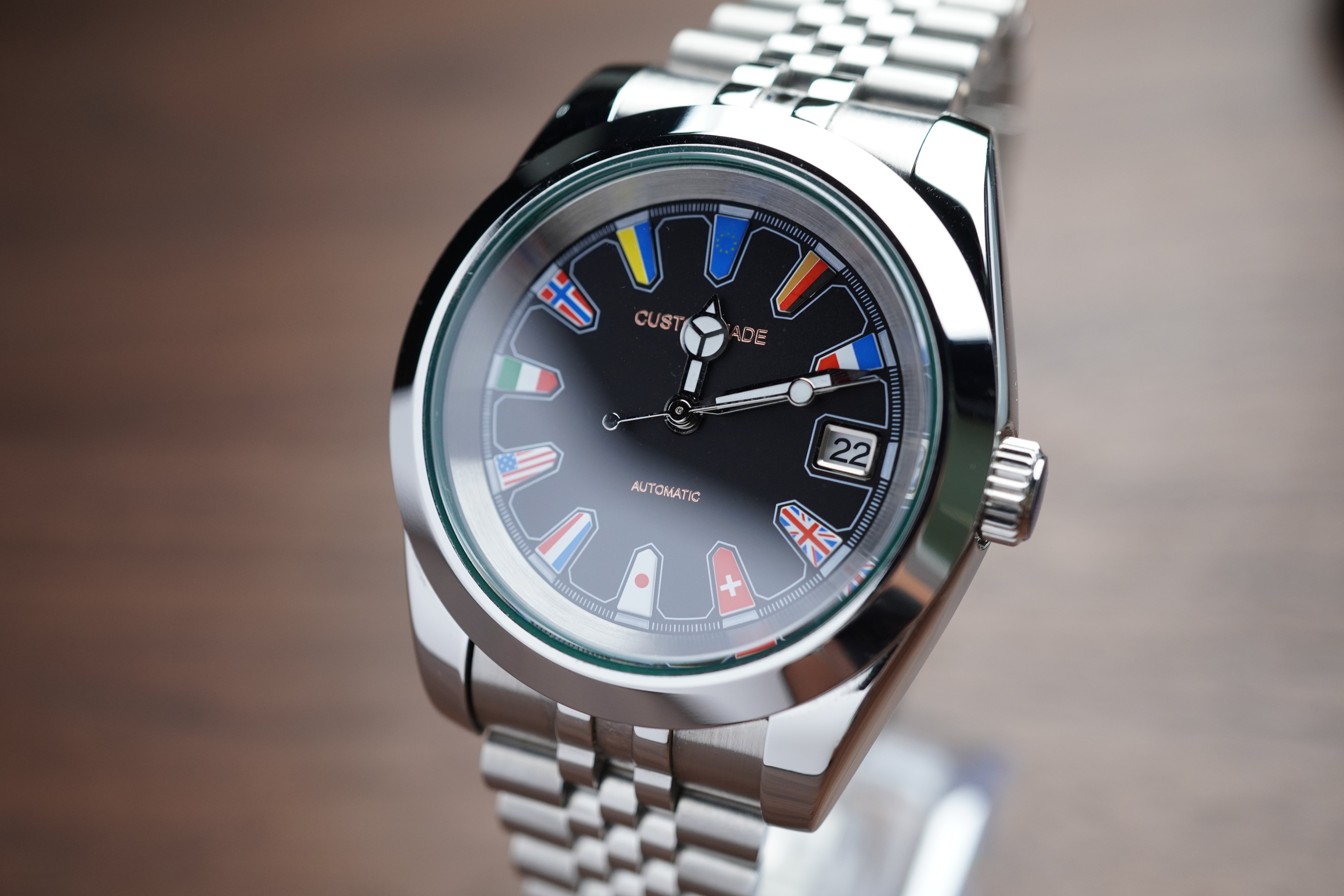 Air-King NH35 National Flag Dial